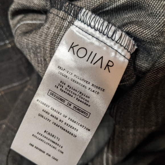 Kollar Half Zip Boxy Hoodie L - Picture 3 of 4